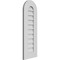 Ekena Millwork Round Top Surface Mount PVC Gable Vent: Non-Functional, w/ 3-1/2"W x 1"P Standard Frame, 12"W x 34"H GVPRT12X3401SN - alternate 4